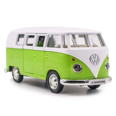 1/36 Diecasts Volkswagen Miniature Cars VW T1 Bus Toys Alloy Diecasts Scale Metal Collection Cars Models Vehicles Kids Toy Cars