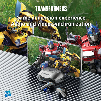 Transformers TF-T06 Bluetooth 5.3 Headset Dual Mode Noise Reduction Earphone for Video Game HIFI Earbuds Stable Connection