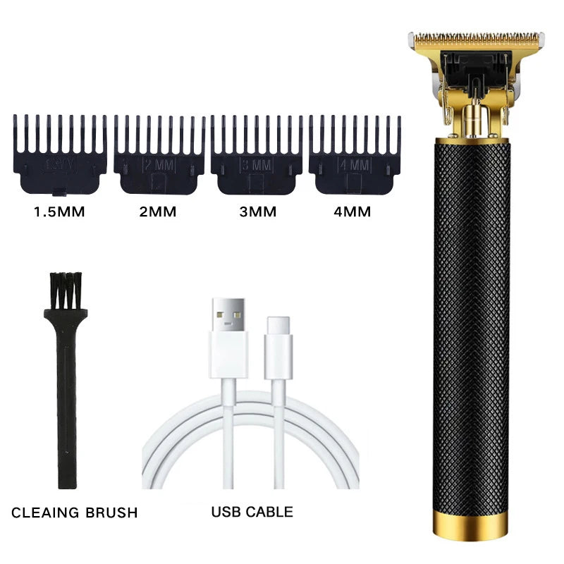 Vintage T9 Hair Cutting Machine Professional Hair Clipper Barber Men Hair Trimmer Shaver Electric Body Hair Beard Shaving