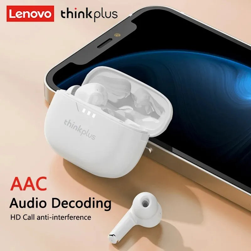 Lenovo LP3 Pro Wireless Bluetooth Earbuds HIFI Sound Dual Mode Headphones AAC Audio Decoding HD Call Long Endurance Earphones