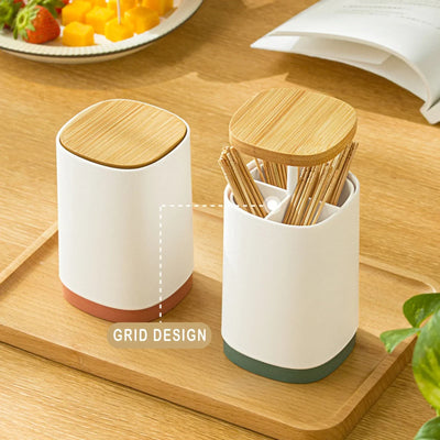 Toothpick Box Semi-automatic Toothpick Holder Home Personalized Creative Cotton Swab Box Toothpick Box Storage Box