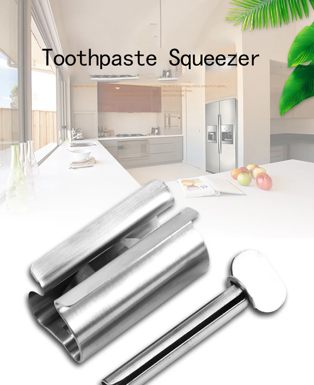 Toothpaste Squeezer Tooth Paste Holder Oral Care Bathroom Tools Tube Cosmetics Press Facial Cleanser Rolling Squeezing Dispenser