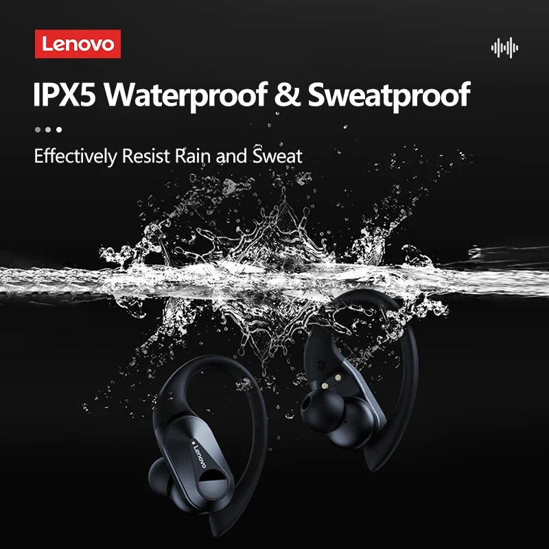 New Original Lenovo LP75 2/3/5pcs TWS Bluetooth V5.3 Earphones Wireless LED Digital Display Headphones IPX5 Waterproof Headset