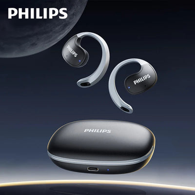 New Original Philips TAT2708 OWS Wireless Bluetooth Earphones ENC Call Noise Cancelling Headset Waterproof Sport Stereo Earbuds