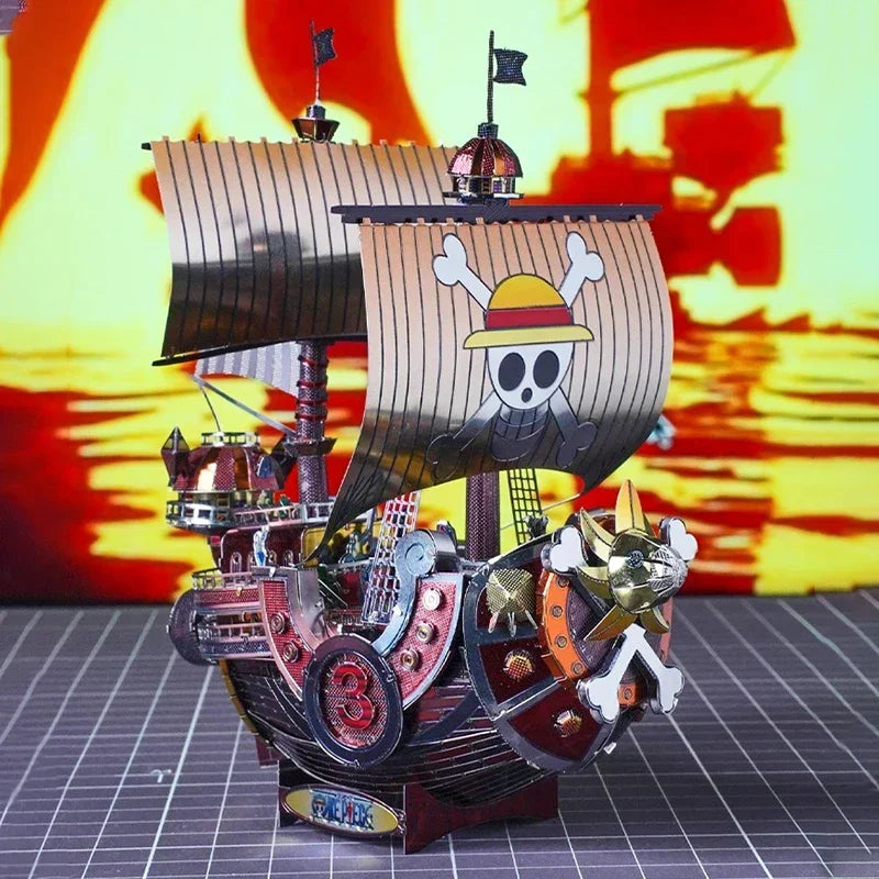 3D Metal Puzzle Multicolor Manual Black Pearl U-Boat XXI Titanic Golden Hind Famous Ship Warship Assemble Model Jigsaw Puzzles