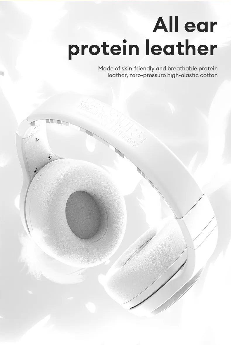 Choice ZOMBIESCAT QCWS-S5 Wireless Bluetooth Headset Ultra Long Life Headphones Bass-Heavy Gaming Noise Canceling Earphones