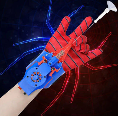 Ml Legends Spiderman Web Shooters Toys Spider Man Wrist Launcher Cosplay Peter Parker Accessories Props Gloves For Children Gift