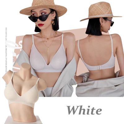 Women Sexy Seamless Bras Deep V Neck Bralette Sexy Lingerie Letter Strap Tops Push Up Underwear Wireless Brassiere for Female