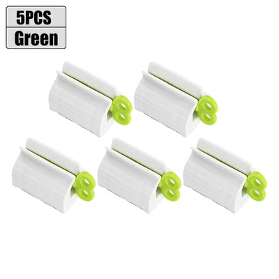 3-50PCS Toothpaste Squeezer  Oral Care  Cosmetic Cleaner Rolling Squeeze Dispenser Toothpaste Organiser Tube Bathroom Tools