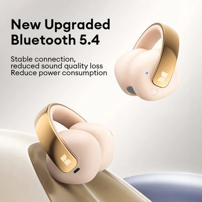 Choice Original Monster XKT30 TWS Wireless Bluetooth 5.4 Headset Ear Clip Touch Earphones Deep Bass Noise Reduction Game Earbuds