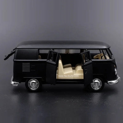 1/36 Diecasts Volkswagen Miniature Cars VW T1 Bus Toys Alloy Diecasts Scale Metal Collection Cars Models Vehicles Kids Toy Cars