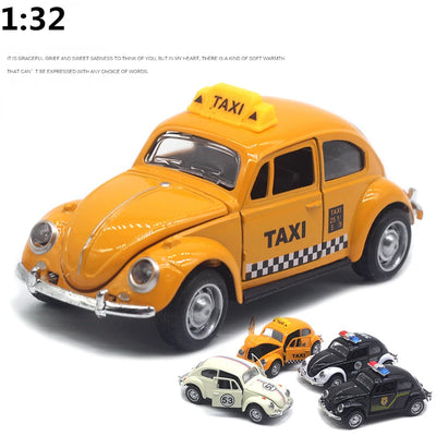 1:32 Volkswagen Beetle Alloy Car Diecasts Metal Classic Toy Model with Pull Back Function Vehicles for Child Gifts A931