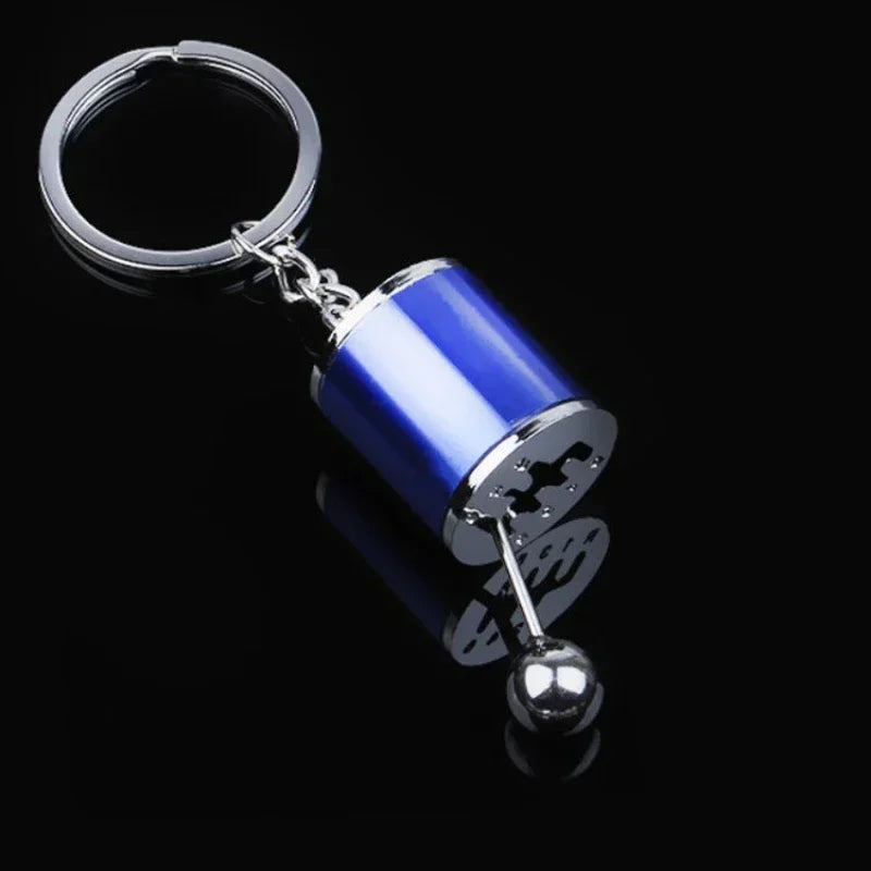 Creative Metal Car Accessories Keychain Zinc Alloy Turbo Gearbox Hub Brake Disc Pendant KeyRing for Men's Dad Birthday Gift