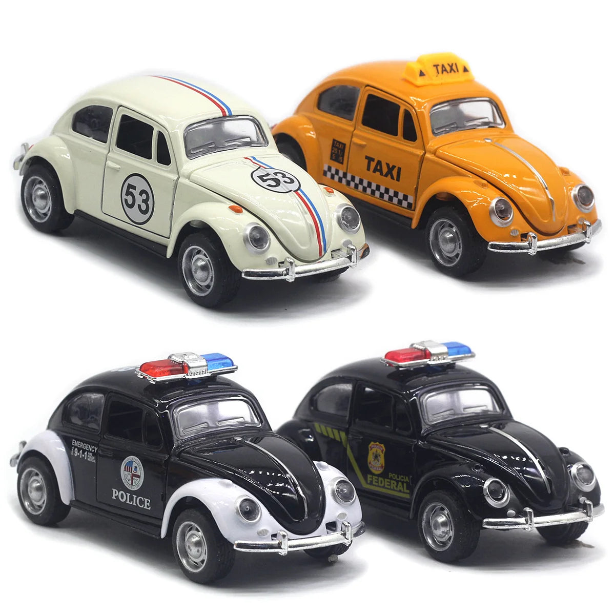 1:32 Volkswagen Beetle Alloy Car Diecasts Metal Classic Toy Model with Pull Back Function Vehicles for Child Gifts A931