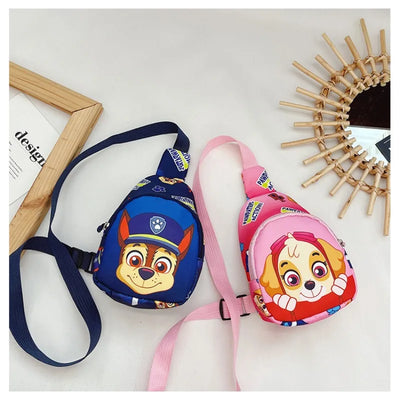 Paw Patrol Chest Bag Kids Children Mini Outdoor Shoulder Bags Boys Girls Paw Patrol Bag Costume Accessories Students Baby Bag