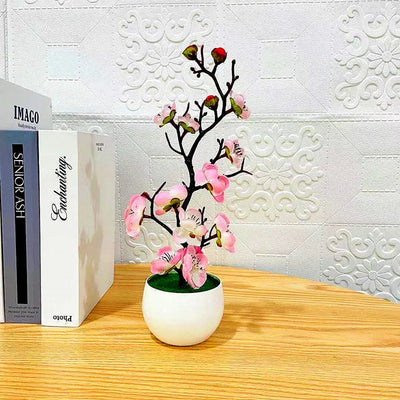 Mother's Day New Artificial Plants Bonsai Small Tree Simulation Pot Plants Fake Flowers Table Potted Ornaments Home