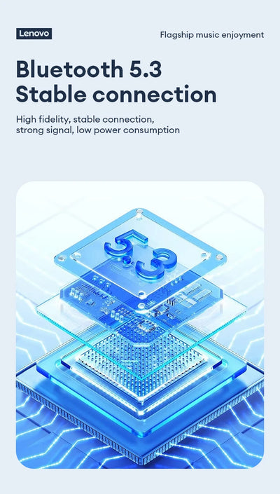 سماعات أذن لاسلكية أصلية جديدة من لينوفو XT97 PRO تعمل بتقنية البلوتوث مع وضعين للألعاب وصوت عالي الدقة طويل الأمد مع ميكروفون