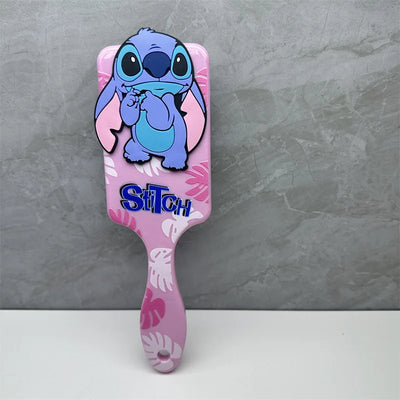 Miniso Disney Animation Lilo & Stitch Comb Series Cartoon Stitch Peripheral Air Cushion Massage Comb Children Girl Student Comb