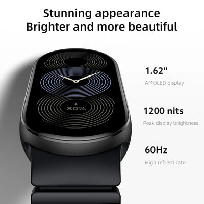 Global Version Xiaomi Smart Band 9 1.62'' AMOLED Supports 150+ sports modes 21-day battery life* sleep SpO₂ monitoring* band