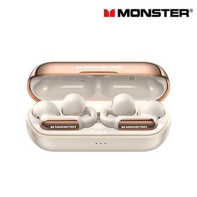 New Monster AC601 Wireless Bluetooth 5.4 Earphones ENC Call Noise Cancelling Gaming Earbuds 36H Long Standby Waterproof Headset