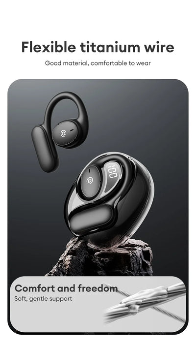 Choice Aigo SJ235 TWS Wireless Bluetooth 5.4 Touch Earbuds HiFi Sound Music Headset With Mic Waterproof Sport Earphones New 2024