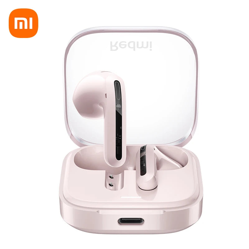 World Premiere Xiaomi Redmi buds 6 active 30 Hours long battery life Clear voice call headset Comfortable to wear earphone