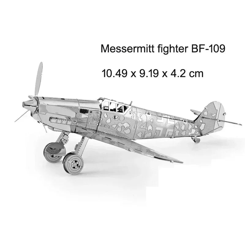 ألغاز معدنية ثلاثية الأبعاد لطائرات J-20 وJ-10B وSU-34 وKA-50 وUFO وطائرة هليكوبتر RAH-66 ونماذج تجميع يدوية الصنع