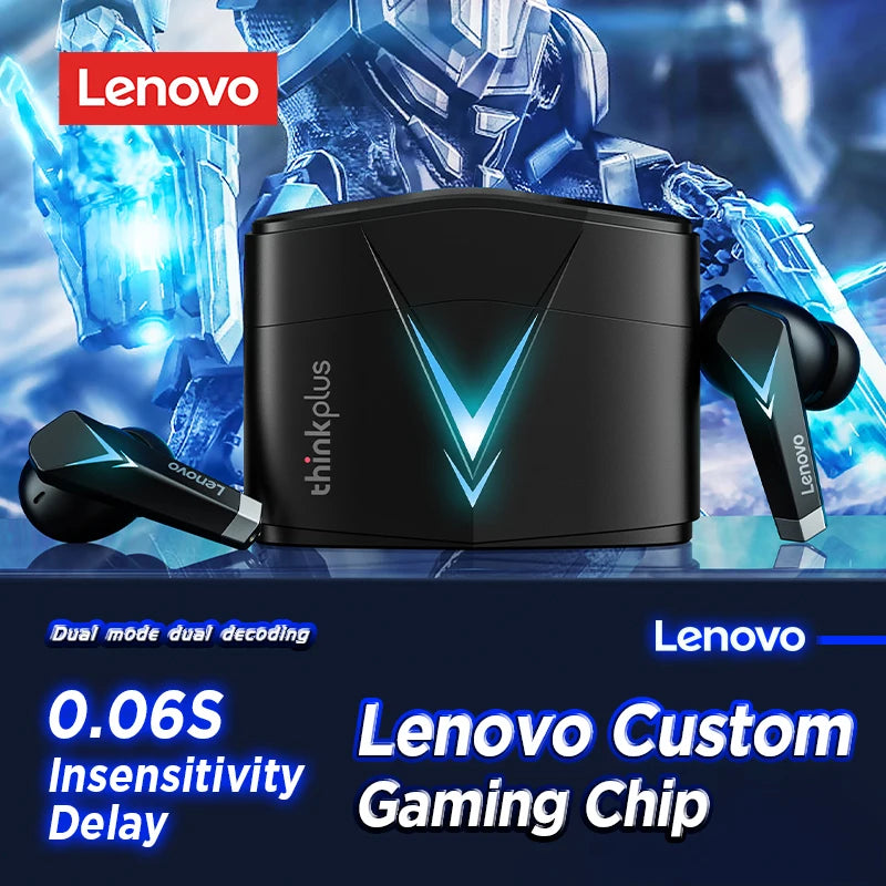 Choice 100% Original Lenovo LP6 TWS Wireless Buletooth Headphone Long Endurance Gaming Earphone HD Call With Mic Music Earbuds