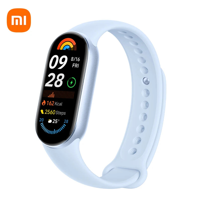 Global Version Xiaomi Smart Band 9 150+ sports modes 1.62'' AMOLED display Colourful metallic frame All-day blood oxygen