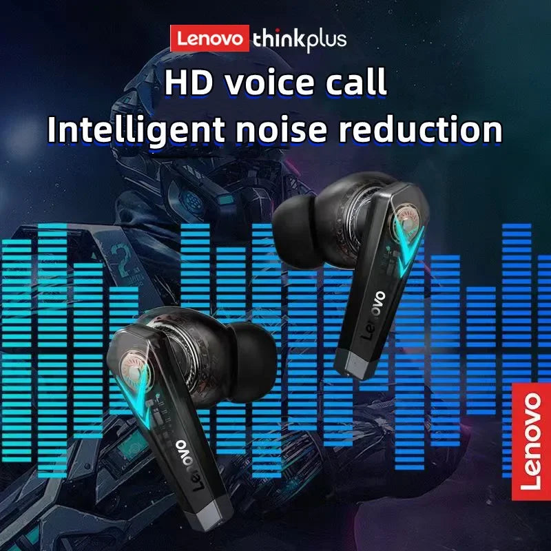 Choice 100% Original Lenovo LP6 TWS Wireless Buletooth Headphone Long Endurance Gaming Earphone HD Call With Mic Music Earbuds