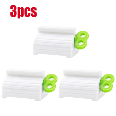 3/1Pcs Toothpaste Squeezer Cosmetics Press Rolling Squeezing Dispenser Facial Cleanser Dispenser Holder Bathroom Accessories