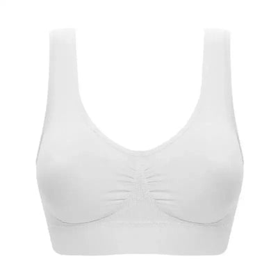 1 Piece Contrast Lace Wireless Bra, Comfy & Elegant Scallop Trim Bra, Women's Lingerie & Underwear