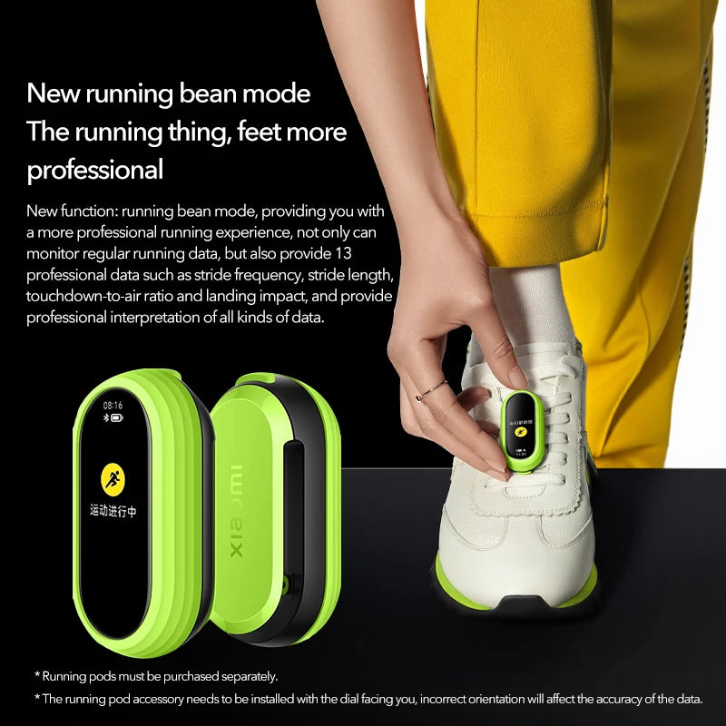 Global Version Xiaomi Band 8 1.62'' AMOLED Ultra Long Battery Life 16 Days Smart Bracelet 150+ Sport Modes  Smart band