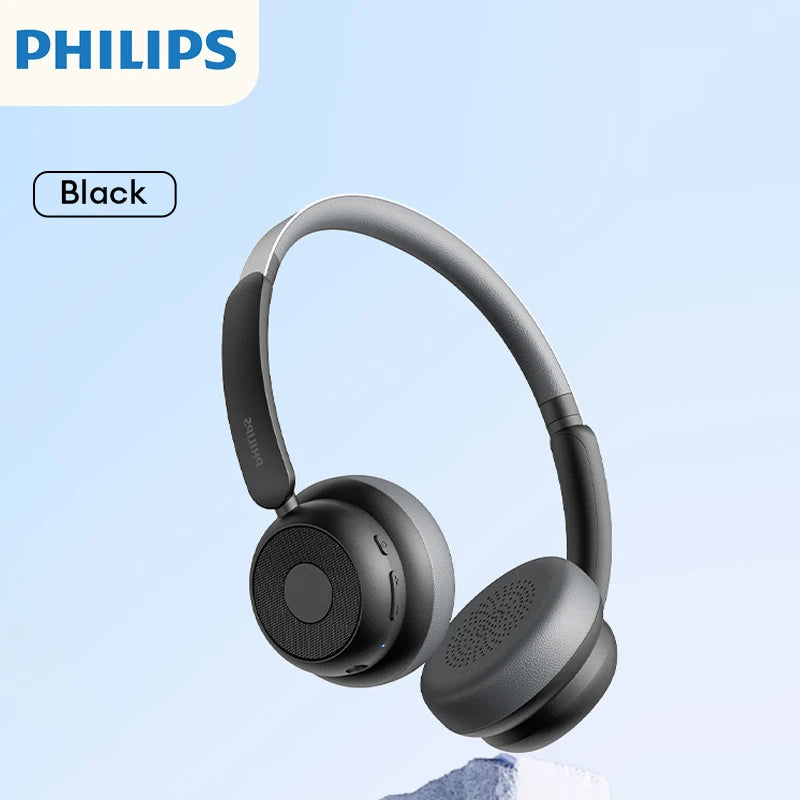 Choice Original Philips TAH1129 Bluetooth V5.4 Earphones Wireless Over The Ear Headset Noise Cancellation Gaming 60H Earbuds New