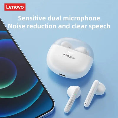 100% Original Lenovo LP1 PRO HIFI Stereo Bass Headphones TWS Wireless Bluetooth V5.3 Earphone HiFi Sound Sport Gaming Headset